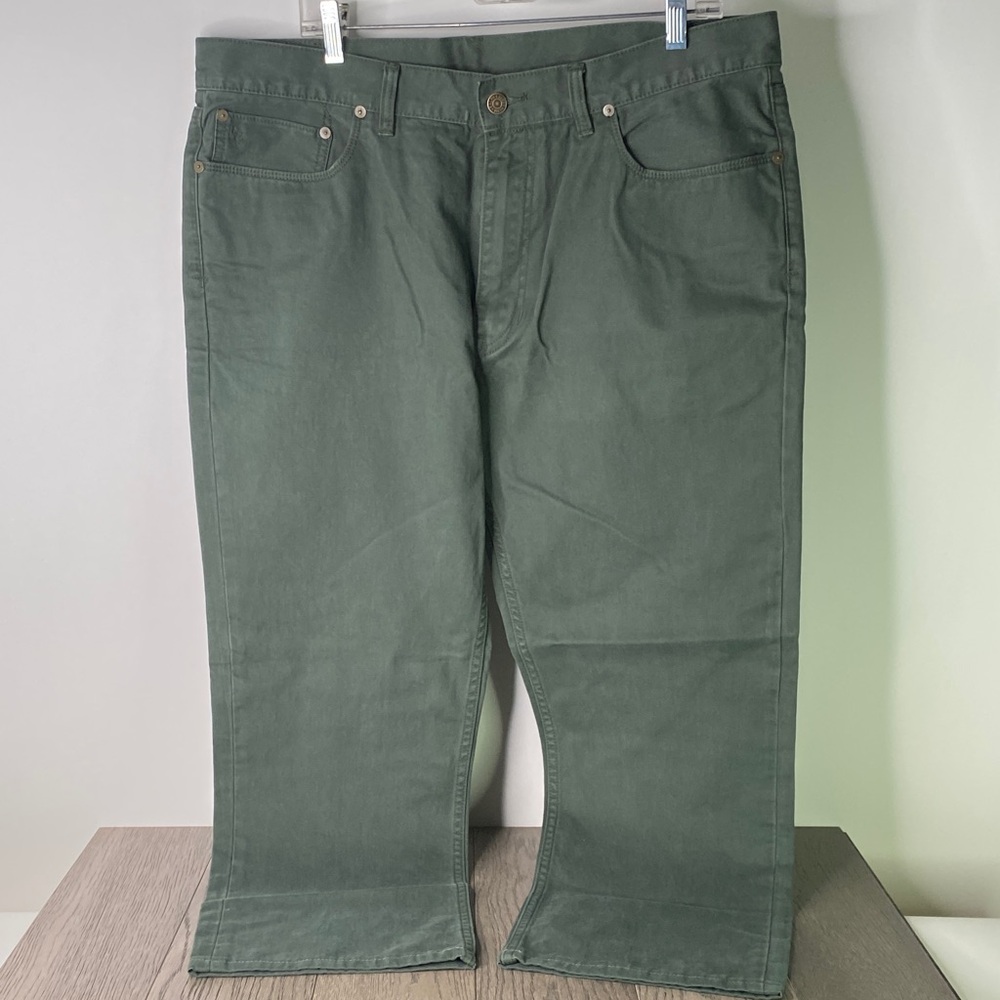 Polo by Ralph Lauren Men's 38x26 (short) Olive Green Chinos - 1373